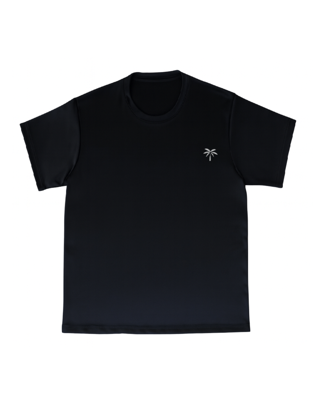 Playera Deportiva Básica Negra