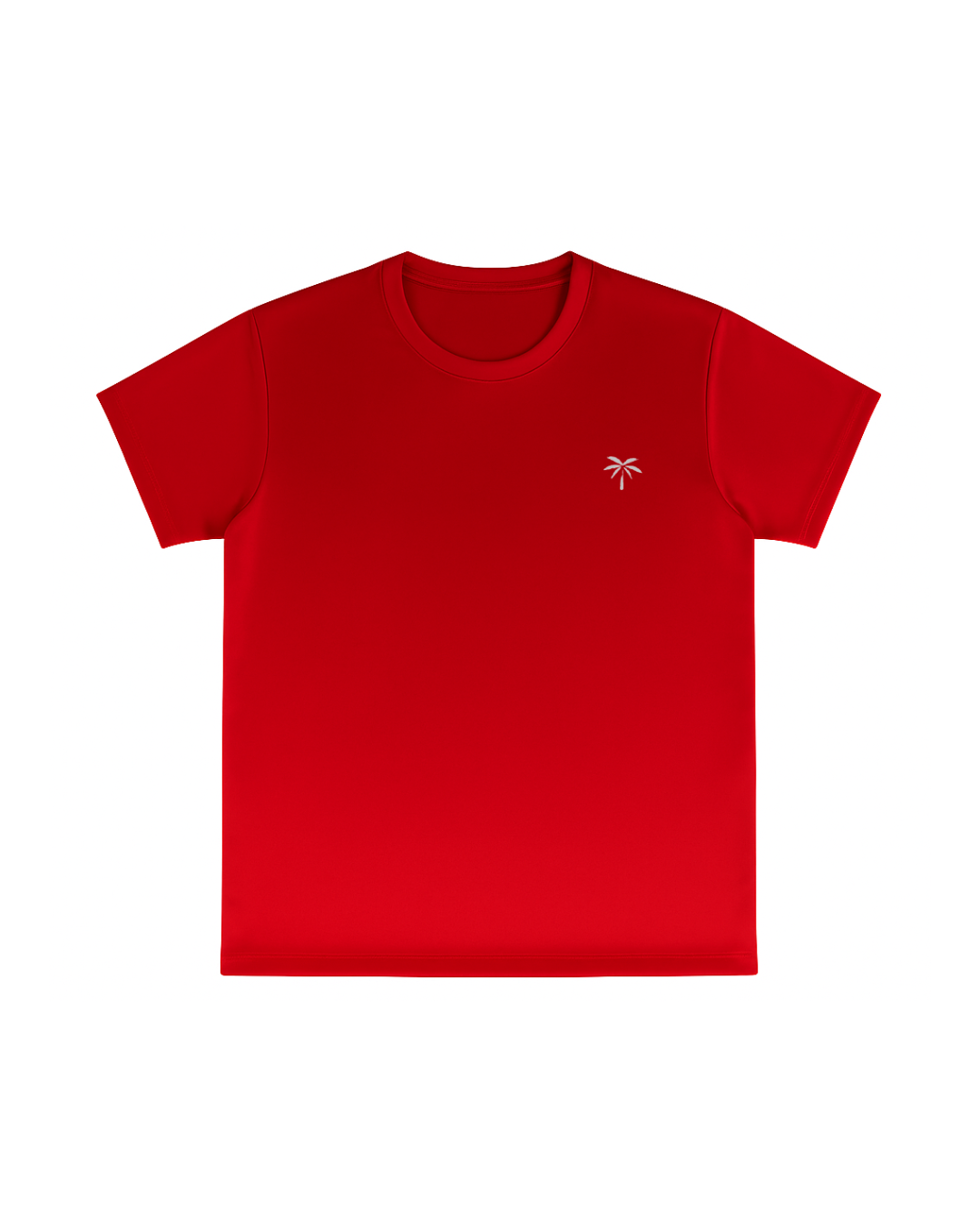 Playera Deportiva Basica Roja