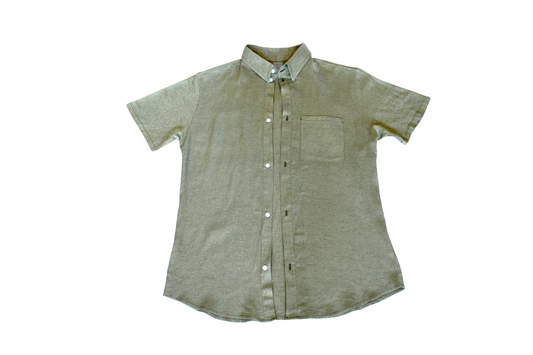 Camisa Playa Lino verde