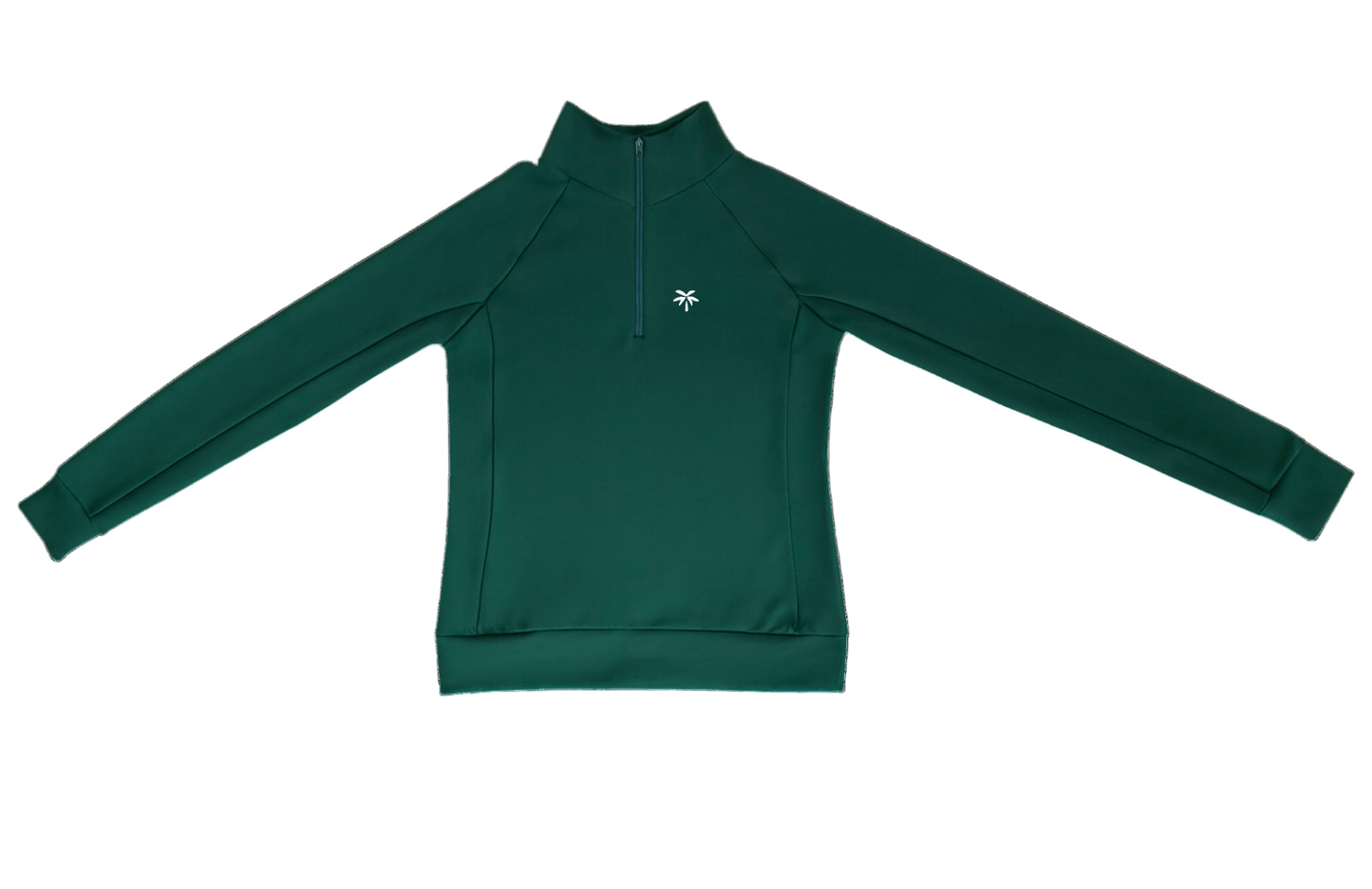 Sudadera Deportiva Verde Cierre