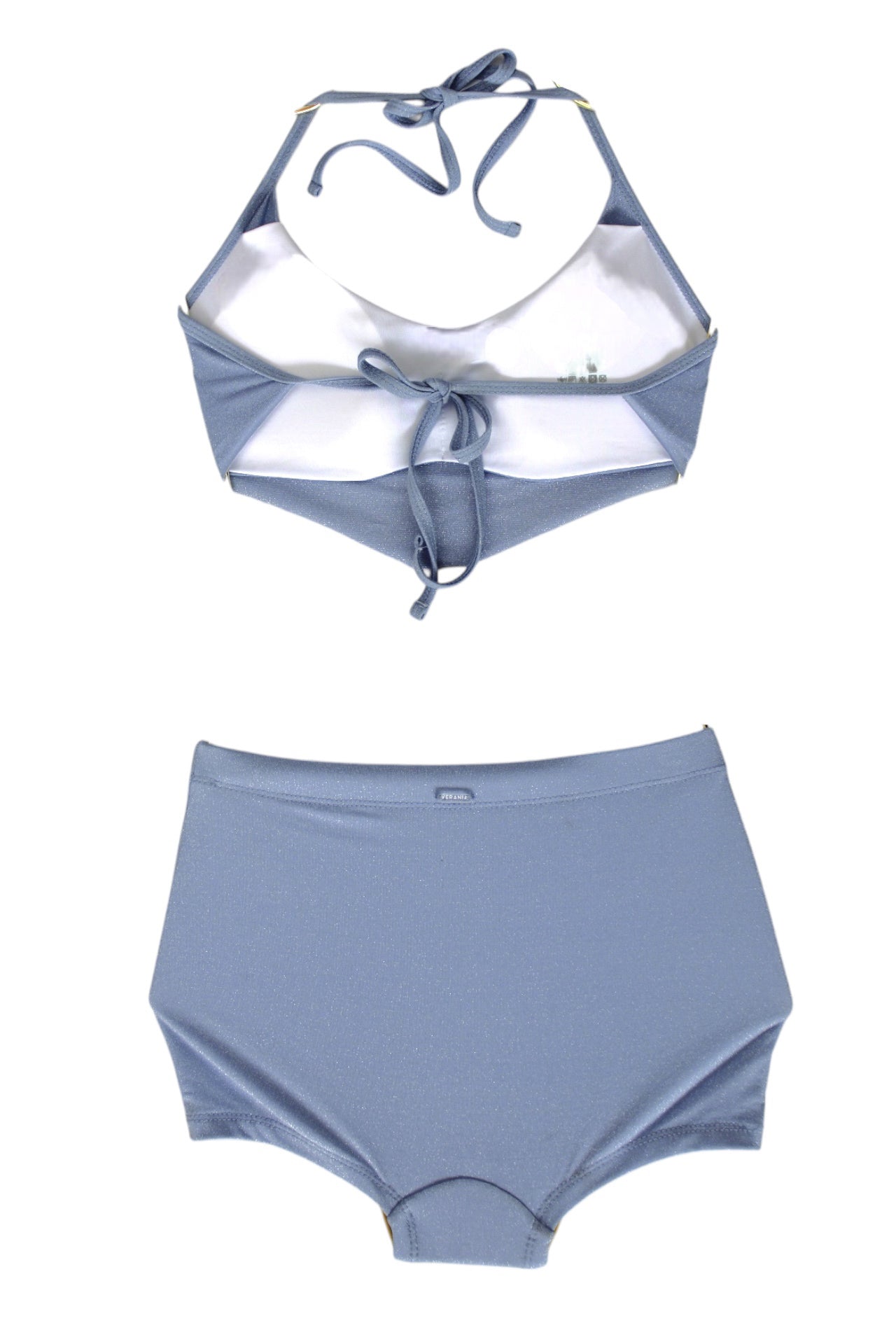 Set Tropical Azul Brillo