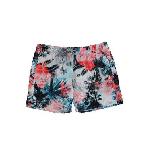 Short slim playero Palmera Negra