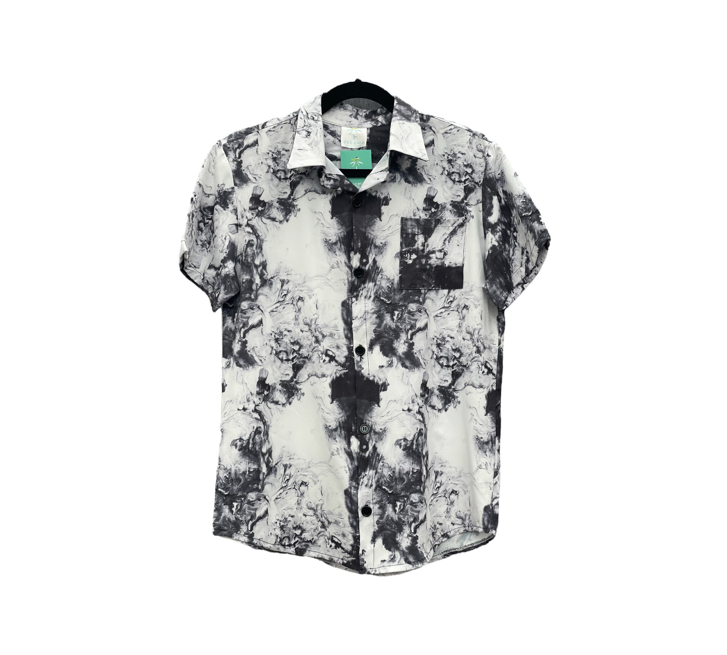 Camisa Tye Dye negro