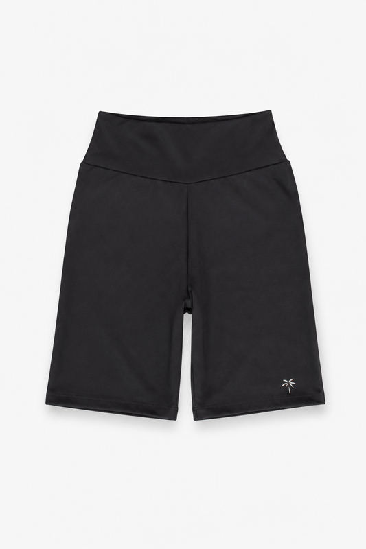 Short deportivo negro