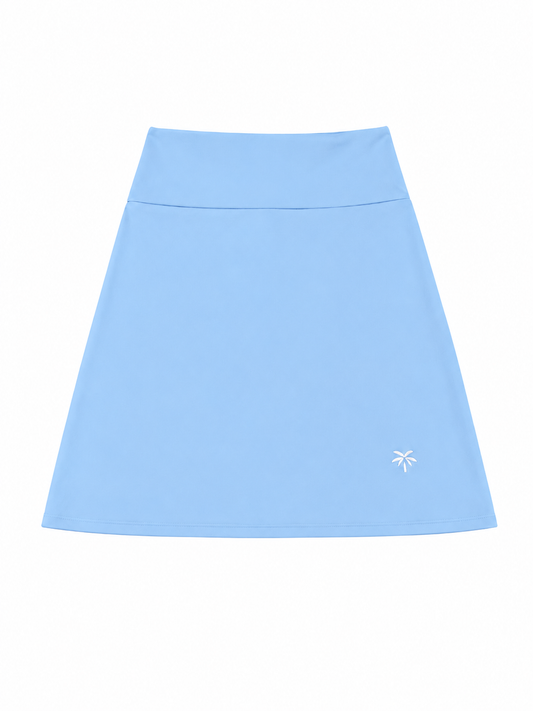 Falda deportiva golf azul cielo