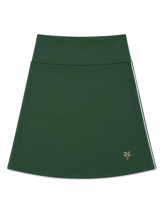 Falda deportiva golf verde