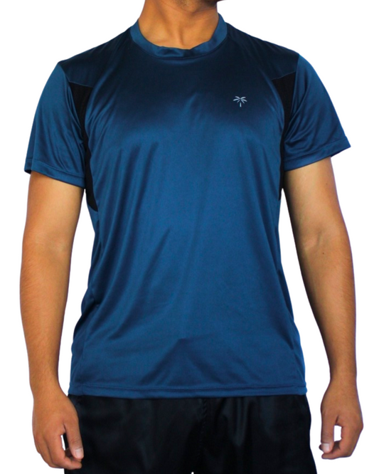 Playera deportiva Azul Petróleo