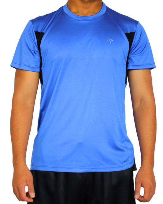 Playera deportiva Azul