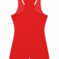 Short Cierre Completo Rojo