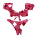 Set Romantico estampado