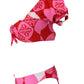 Set Romantico estampado
