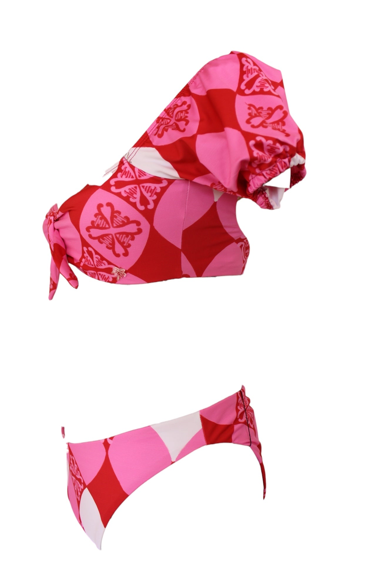 Set Romantico estampado