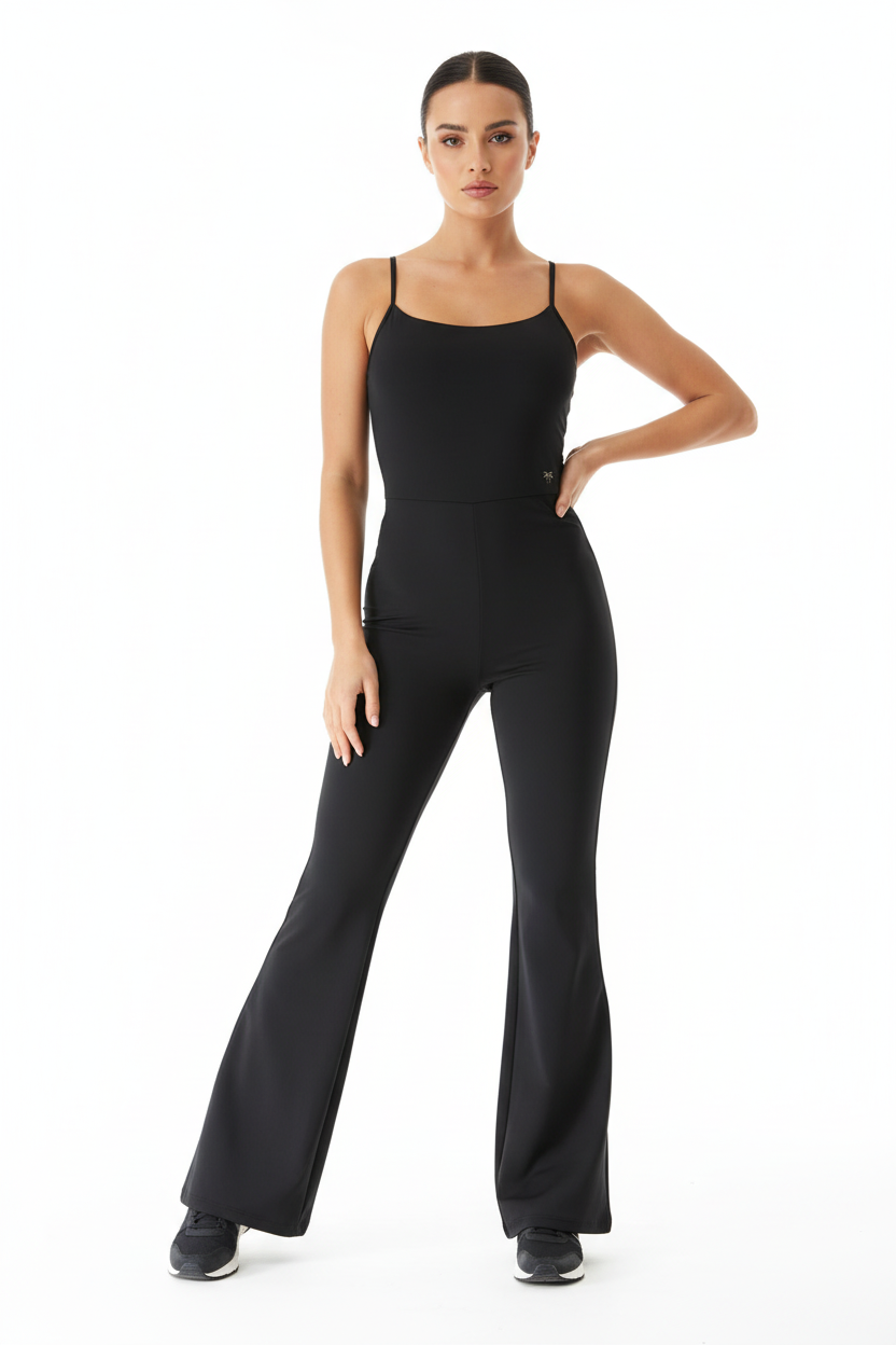 Enterizo Deportivo Negro