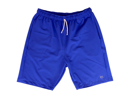 Short deportivo hombre azul rey