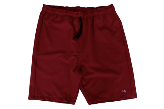 Short deportivo hombre guinda