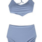 Set Tropical Azul Brillo