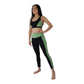 Legging bicolor verde